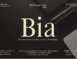 Bia font