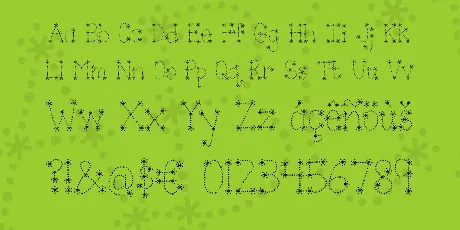 Janda Sparkle and Shine font