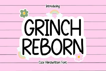 Grinch Reborn Display font