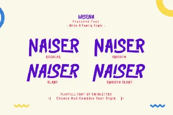 Misena font