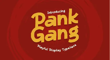 PankGang font