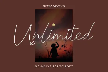 Unlimited font