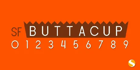 SF Buttacup font