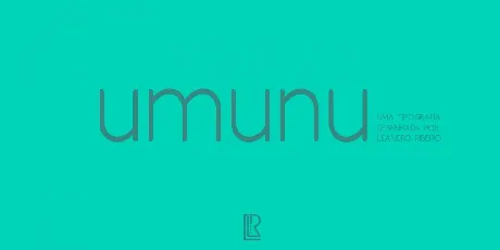 Umunu font