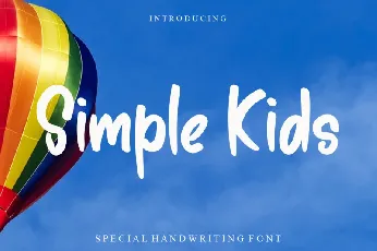 Simple Kids font