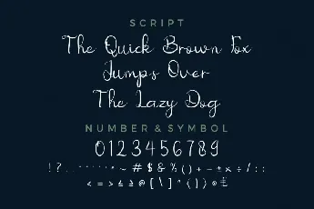 Nicollia Script font