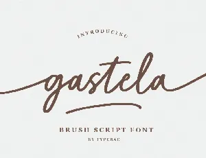 Gastela font