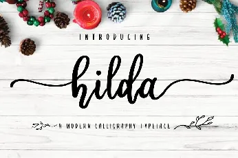 Hilda font