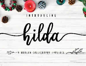 Hilda font