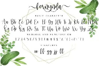 Fernynda Script font