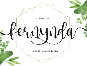 Fernynda Script font