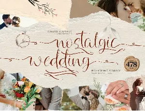 NCL Nostalgic Wedding font