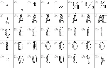 Sketch Toronto font