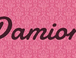 Damion font