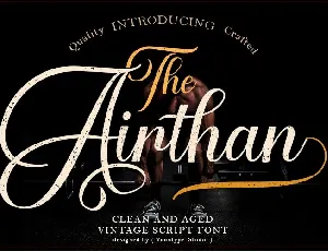 The Airthan font