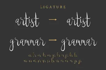 Hilliard Script font