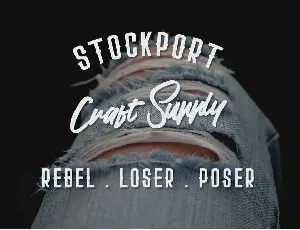 Stockport Family font