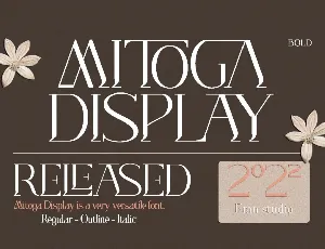 Mitoga font