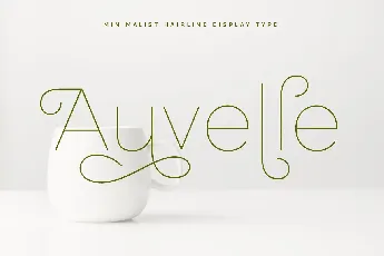 Auvelle font