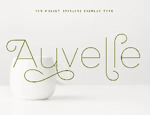 Auvelle font