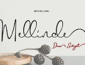 Mellinde Handwritten font