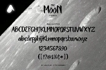 The Moon Typeface Free font