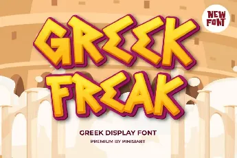 Greek-Freak font