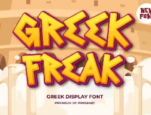 Greek-Freak font