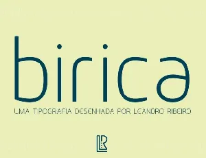 Birica font
