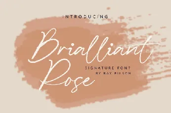 Brilliant Rose Script font