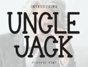 Uncle Jack Display font