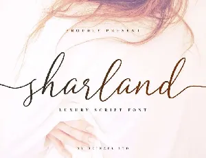 Sharland Luxury Script font