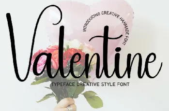 Valentine Script Typeface font