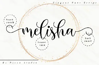 Melisha font