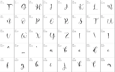 Melisha font