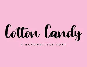 Cotton Candy font