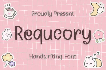 Requcory font