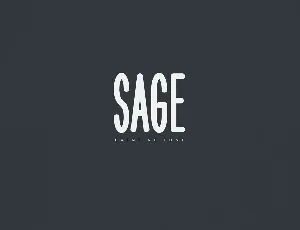 Sage font