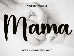 Mama font