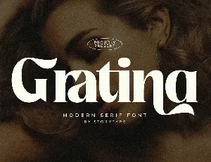 Gratina font