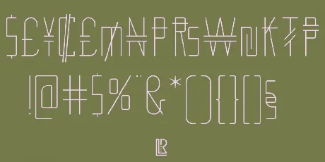 Dustria font