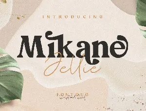 Mikane Jellie font