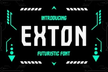 Exton font