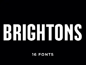 Brightons font