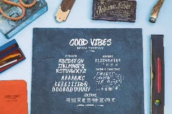 Good Vibes Brush Free font