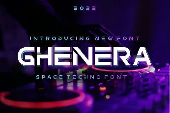 Ghenera font