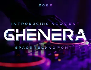 Ghenera font