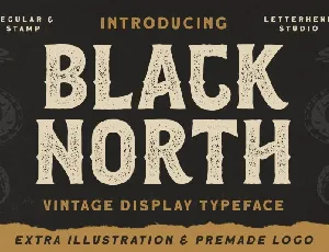 Black North font