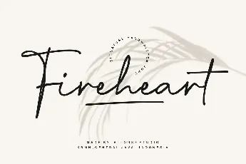 Fireheart font