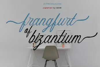 Frangfurt Of Bizantium font